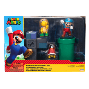 Set diorama Subterraneo Super Mario Nintendo