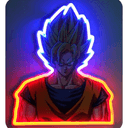 Lampara LED Dragon Ball Z: Goku SS40cm