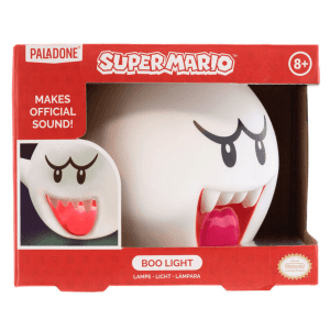 Lampara con sonido Super Mario Boo de 12 cm
