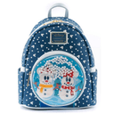 LoungeFly Mickey Minnie Snowman Disney 26cm - Mochila