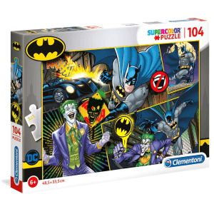 Clementoni Batman Puzzle rompecabezas 104 pieza(s) Televisión/películas