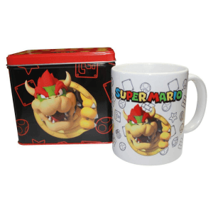 Set Taza Hucha Bowser Super Mario Bros Nintendo