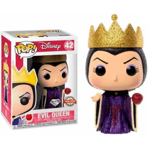 Figura POP Disney Evil Queen Glitter Exclusiva
