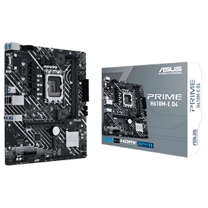 ASUS Prime H610M-E D4-CSM Intel H610 LGA 1700 micro ATX - Placa Base