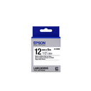 Epson Cinta estándar - LK-4WBN estándar negra/blanca 12/9