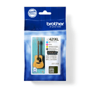 Brother LC422XLVAL cartucho de tinta 4 pieza(s) Original Negro, Cian, Magenta, Amarillo