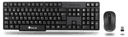 NGS Euphoria Kit Teclado-Raton RF Inalámbrico QWERTY Inglés Negro - Combo