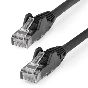 StarTech.com Cable de 7m CAT6 Ethernet - LSZH - Cable de Red RJ45 UTP de 10Gb - 650MHz - PoE de 100W - Latiguillo Snagless con A