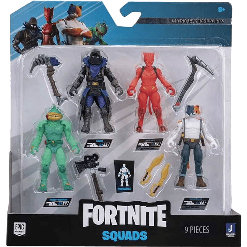 Figura Atlantean Fishstick Solo Mode Fortnite 10cm