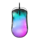 Mars Gaming MMGLOW RGB Chroma-Glow Acabado Espejo 12800 DPI Negro - Raton Gaming