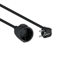 Nanocable Cable de Alimentacion Alargador Negro 3 m