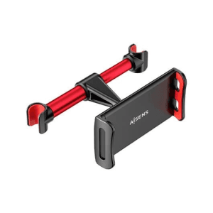 Aisens Para Reposacabezas Para Telefono / Tablet Rojo - Soporte