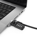 Compulocks MBPR16LDG02CL cable antirrobo Negro, Plata