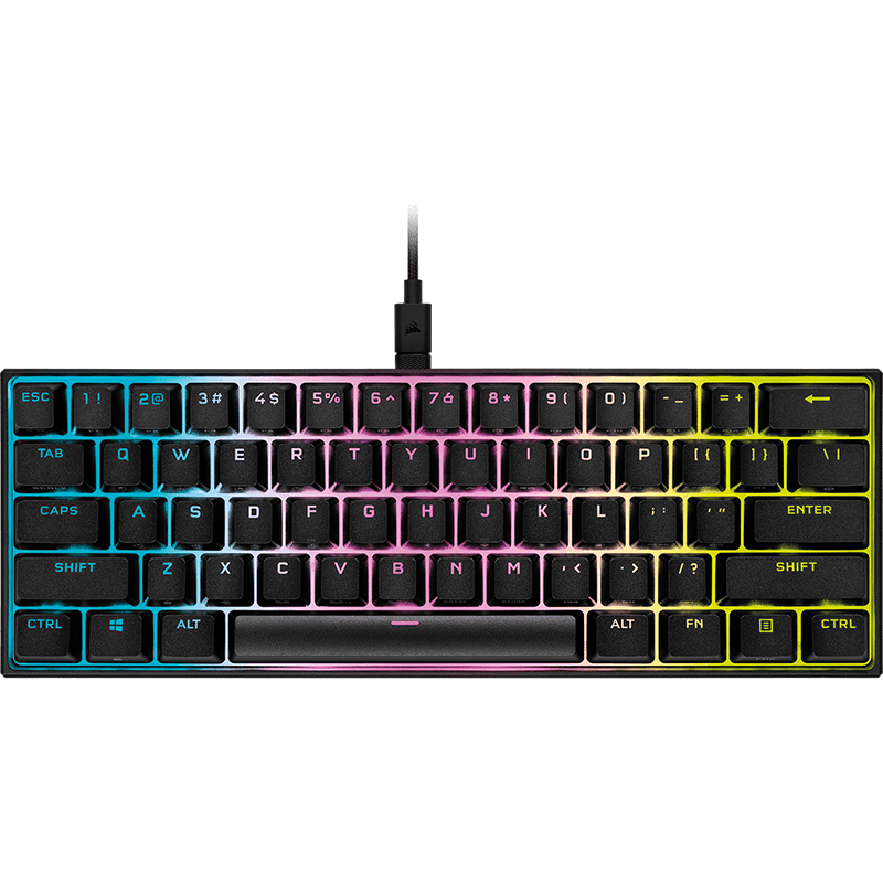 Corsair K65 RGB Mini MX Red Spanish Layout - Teclado Gaming