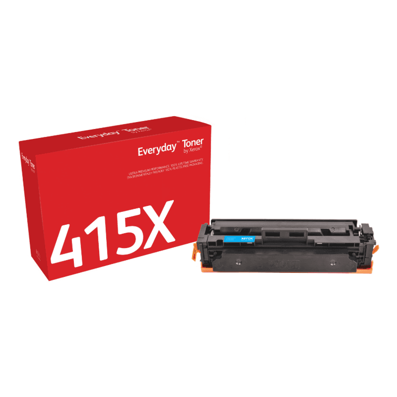 Toner Everyday™ Cian di Xerox compatibile con HP 415X (W2031X), Capacidad alta