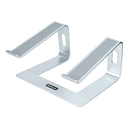 StarTech.com Soporte de Escritorio para Portátil, Soporta 5kg, de Aluminio, Color Plata, Base Riser Elevador Ergonómico para Por