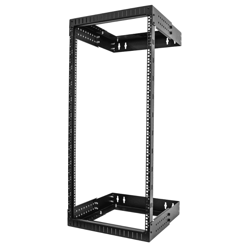 StarTech.com RACK-24U-20-WALL-OA armario rack Bastidor de pared Negro