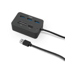 NOX Lite Reader One Alámbrico USB 3.2 Gen 1 (3.1 Gen 1) Type-A Negro - Lector Tarjetas