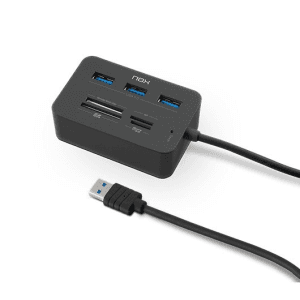 NOX Lite Reader One Alámbrico USB 3.2 Gen 1 (3.1 Gen 1) Type-A Negro - Lector Tarjetas