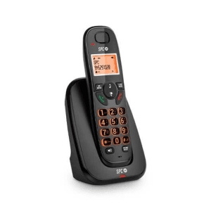 SPC Kairo Teléfono analógico Identificador de llamadas Negro
