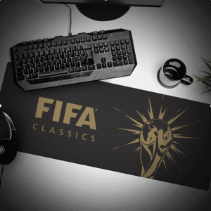 Alfombrilla gaming Black and Gold FIFA