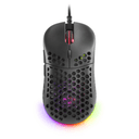 Mars Gaming MM55 RGB Chroma Ultra Ligero 12800DPI Negro - Raton Gaming