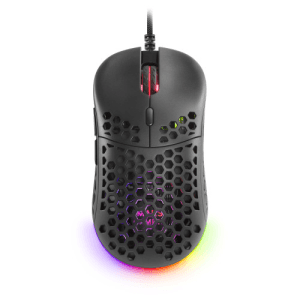 Mars Gaming MM55 RGB Chroma Ultra Ligero 12800DPI Negro - Raton Gaming