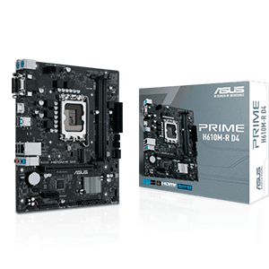 ASUS Prime H610M-R D4 Intel H610 LGA 1700 micro ATX - Placa Base