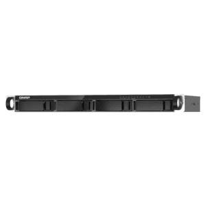 QNAP TS-435XEU NAS Bastidor (1U) Marvell CN9131 4 GB DDR4 0 TB QNAP QTS Negro, Gris