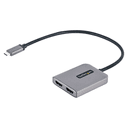 StarTech.com Adaptador USB-C a HDMI Doble - Hub MST USB Tipo C - Divisor Extensor de Monitor HDMI 4K 60Hz para Portátil - HDR - 