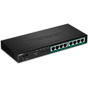 Trendnet TPE-TG83 switch No administrado Gigabit Ethernet (10/100/1000) Energía sobre Ethernet (PoE) Negro