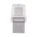Kingston Technology DataTraveler microDuo 3C 256GB USB A / USB C 3.2 Gen 1 (3.1 Gen 1) Acero inoxidable - Pendrive