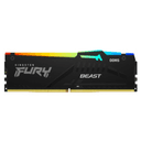Kingston Fury Beast RGB 16GB DDR5 5200MHZ  CL40  KF5 - Memoria RAM