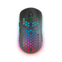 Mars Gaming MMW3 RGB Flow - Ultraligero 79g - 3200DPI Negro - Raton Gaming
