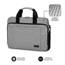 Subblim Air Padding Laptop Bag 15,6" Gris Oscuro - Maletin