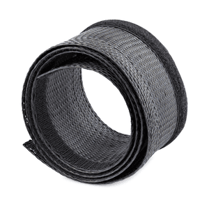 StarTech.com WKSTNCMFLX organizador de cables Pasacables Negro 1 pieza(s)