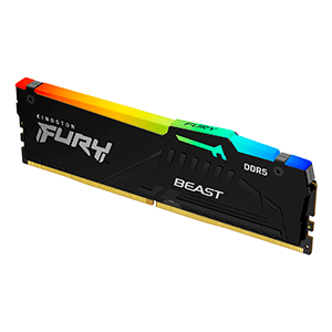 Kingston Technology FURY Beast RGB 8GB 1x8GB DDR5 5600 MHz - Memoria RAM
