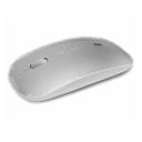 Subblim Dual Flat Mouse Recargable Optico Plateado - Raton