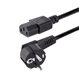 StarTech.com Alimentacion 18AWG UE Schuko a C13, 250V 10A - Cable