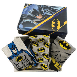 Pack 3 calcetines Batman DC Comics adulto surtido