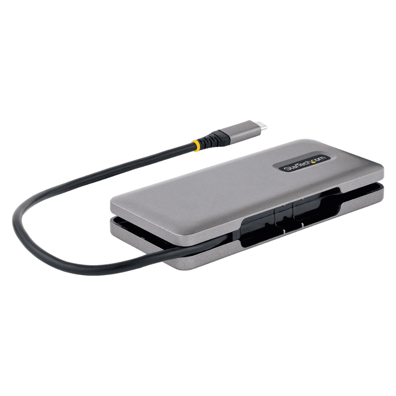 StarTech.com Hub USB C de 4 Puertos, 4 Puertos USB Tipo C, USB 3.1 de 10Gbps - Concentrador Ladrón USB Tipo C con Entrega de Ali