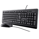 Trust Primo Teclado + Raton USB Negro - Combo