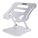 StarTech.com Soporte Ergonómico de Ordenador para Sobremesa - Base Soporte Ergonómico para Portátil de Altura Ajustable - Alumin