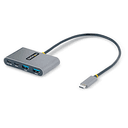 StarTech.com Hub Concentrador USB-C de 4 Puertos con Entrega de Alimentación de 100W de Paso - Ladrón USB Tipo C - - 2x USB-A + 