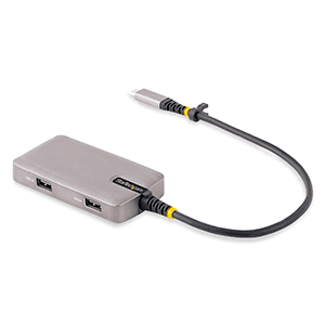 StarTech.com Adaptador Multipuertos USB-C - Docking Station USB Tipo C HDMI 4K60 - Hub Ladrón USB 3.0 de 2 Puertos - Entrega de 