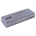 StarTech.com Docking Station USB-C 4K30 Triple /4K60 Doble - Modo Alt DP/DP/HDMI - Hub USB de 7 Puertos - PD 3.0 - GbE - Audio -