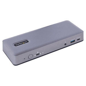 StarTech.com Docking Station USB-C 4K30 Triple /4K60 Doble - Modo Alt DP/DP/HDMI - Hub USB de 7 Puertos - PD 3.0 - GbE - Audio -