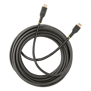 StarTech.com Cable de 10m HDMI Activo - HDMI 2.0 4K 60Hz UHD - Cable de Servicio Pesado - Resistente - con Fibra de Aramida - C