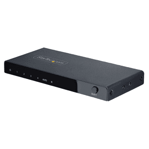 StarTech.com Switch Conmutador HDMI de 4 Puertos de 8K a 60Hz - Switch Selector HDMI 2.1 de 4K a 120Hz HDR10+ UHD - 4 Puertos d
