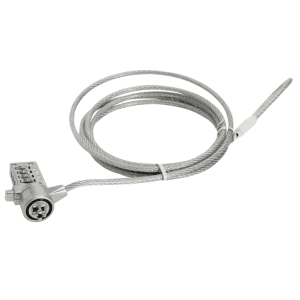 Gembird LK-CL-01 cable antirrobo Plata